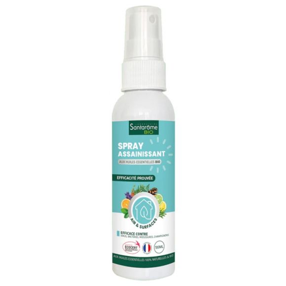 Bio ätherisches Ölspray Santarome - 100ml Spray