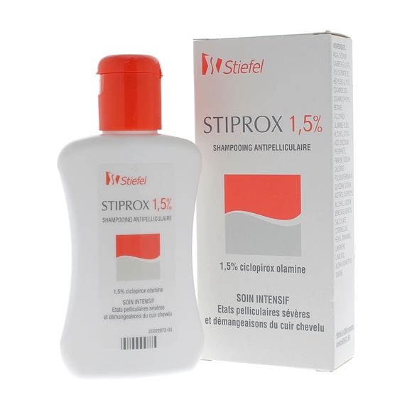 Stiprox 1,5% Anti-Schuppen-Shampoo Intensivpflege Stiefel - Flasche mit 100 ml