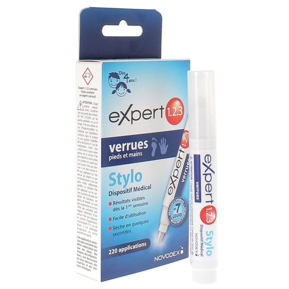 Expertenstift für Fuß- und Handwarzen Novodex - 3 ml Stift