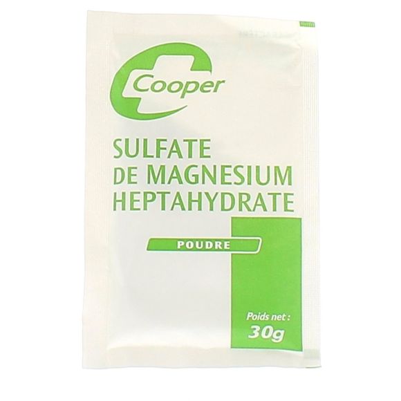 Magnesiumsulfat-Heptahydrat Pulver Cooper - 30 g Beutel