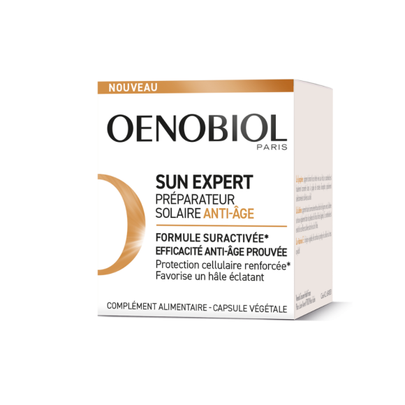 Sun Expert Sonnenpflege Anti-Aging Oenobiol - Dose mit 30 Kapseln