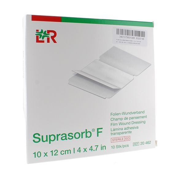 Suprasorb F Verbandfeld 10x12cm Lohmann & Rauscher - 10 Stück
