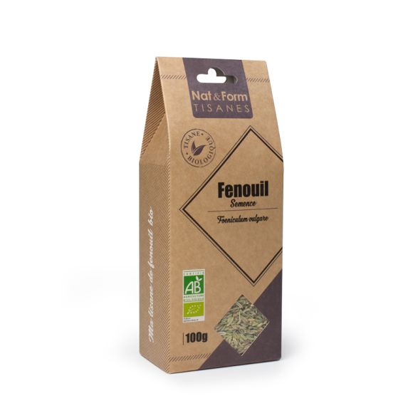 Bio Fenchel Samen Tee Verdauung Nat & Form - 100 g Beutel