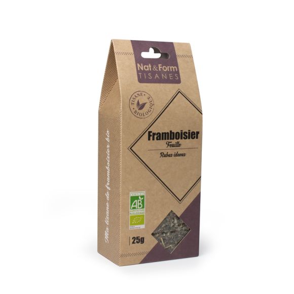 Himbeerblatttee Bio Nat & Form - Beutel mit 25 g