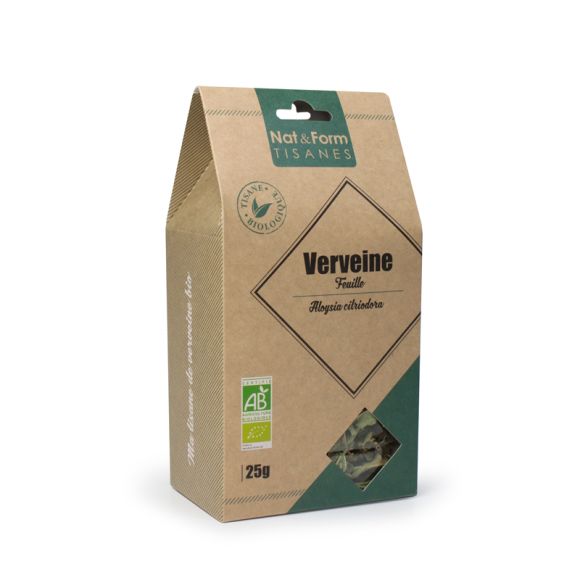 Tee Blatt von Zitronenverbene Bio Entspannung Nat & Form - Beutel mit 25 g