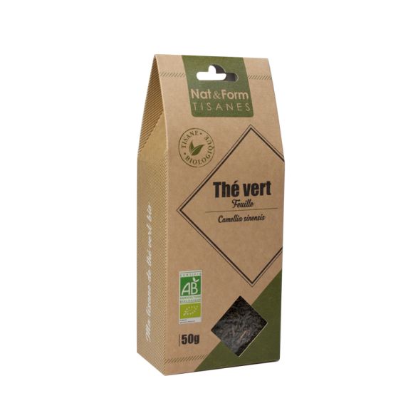 Kräutertee Bio Grüntee Nat & Form - Beutel mit 50 g