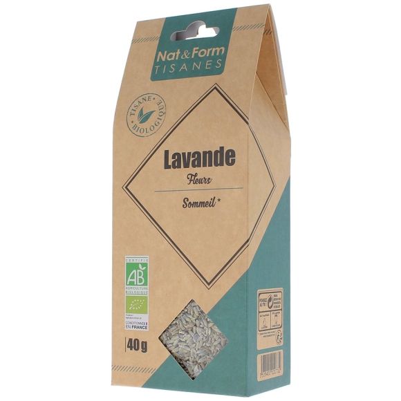 Kräutertee Lavendel Schlaf Nat & Form - Beutel mit 40 g