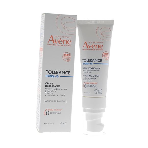 Tolérance Hydra-10 Feuchtigkeitscreme Avène - Tube mit 40 ml