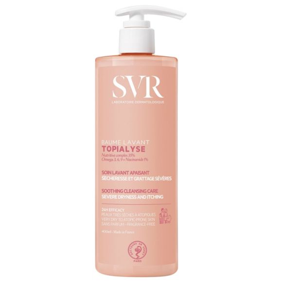 Topialyse Waschbalsam für sehr trockene Haut SVR - Pumpflasche mit 400 ml