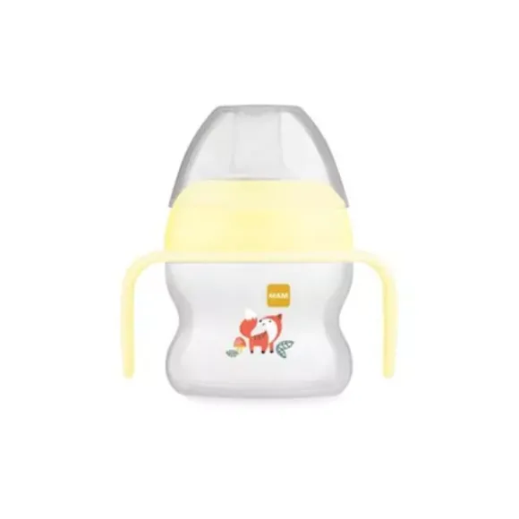 Weiche Tasse 6 Monate und älter gelb MAM - 1 Tasse mit 150 ml