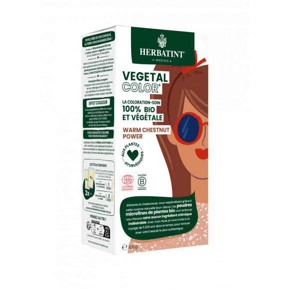 Vegetal Color Bio Herbatint - Packung mit 2 Beuteln à 50g