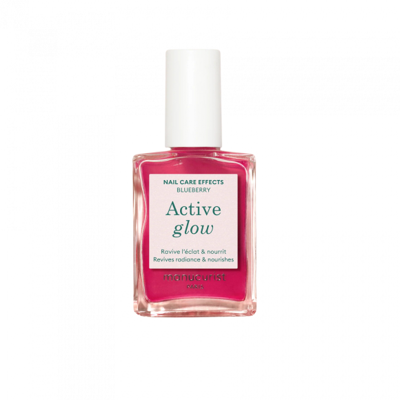 Active Glow Blueberry Pflege-Nagellack Manucurist - Flasche mit 15 ml