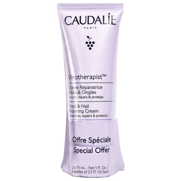 Vinotherapist Hand & Nail Cream Caudalie - 2 tubes de 75 ml