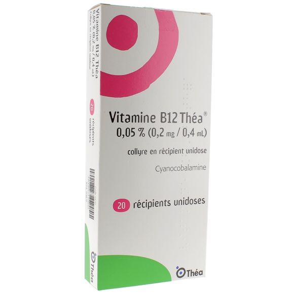 Vitamin B12 Théa Augentropfen - 20 Einzeldosen