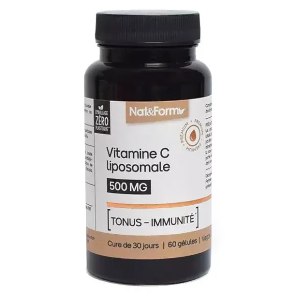 Liposomales Vitamin C Tonus-Immunität Nat&Form - Packung mit 60 Kapseln