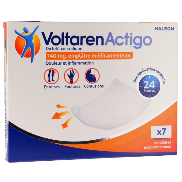 VoltarenActigo 140mg - 7 medizinische Pflaster