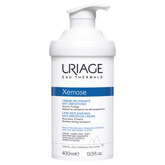 Xémose rückfettende Anti-Irritations-Creme Uriage - Pumpflasche mit 400 ml