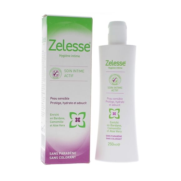 Zelesse aktives Intimpflege - Flasche mit 250 ml
