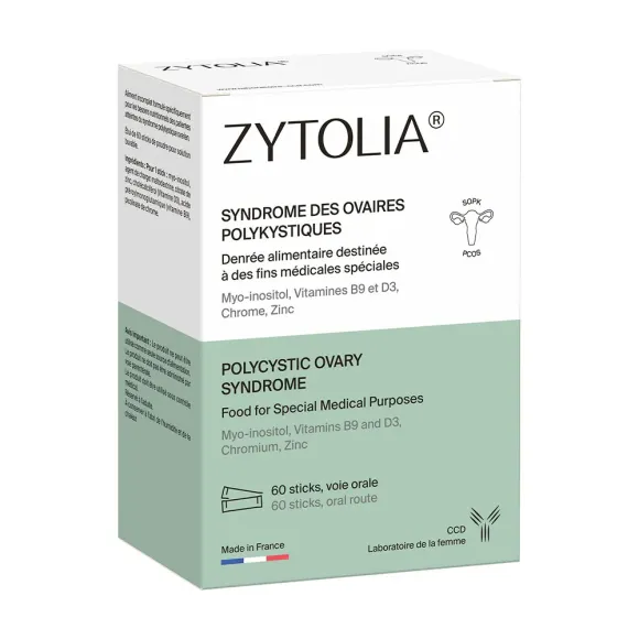 Zytolia Syndrom der polyzystischen Ovarien CCD - Packung mit 60 Sticks zum Verdünnen