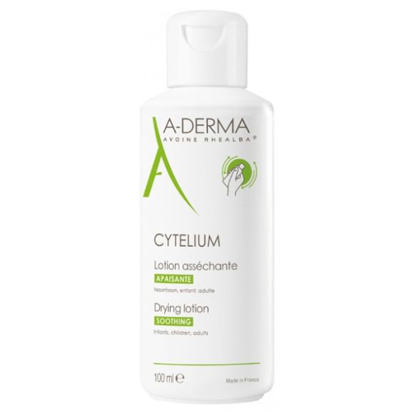 Trocknende Beruhigungs-Lotion Cytelium A-Derma - Flasche 100 ml