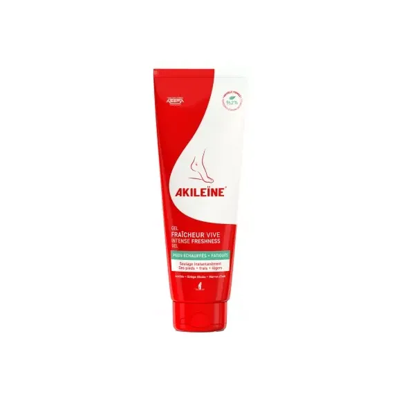 Frischegel für heiße und müde Füße Akileïne - Tube mit 125 ml