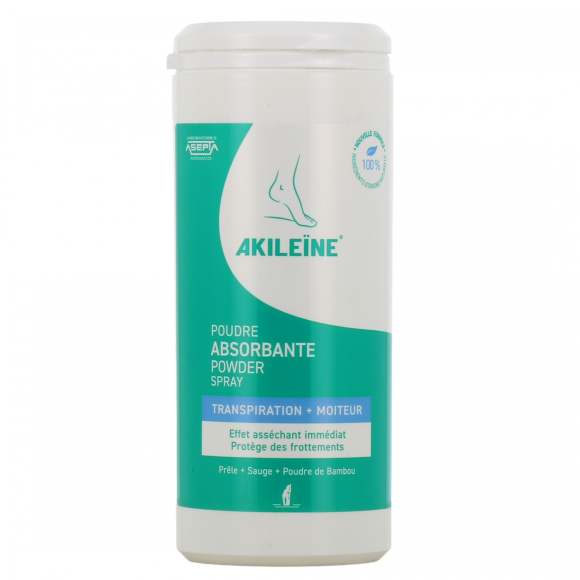 Akileïne absorbierendes Puder - Flasche mit 75 g