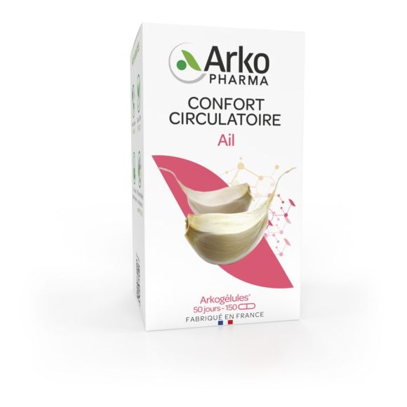 Arkogélules Knoblauch Arkopharma - Packung mit 150 Kapseln