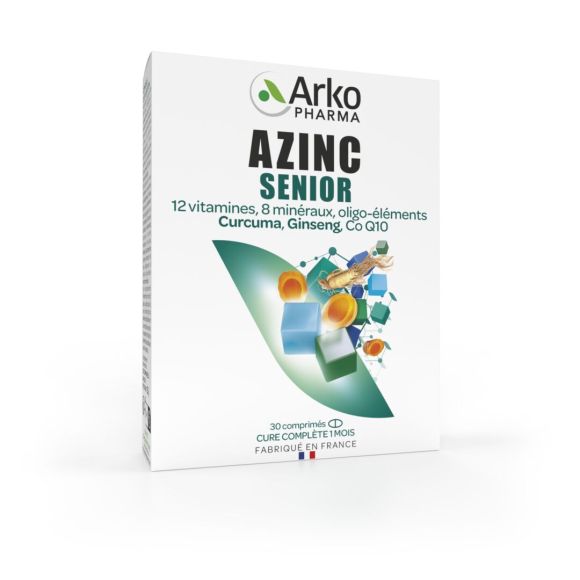 Azinc Senior Arkopharma - Packung mit 30 Tabletten