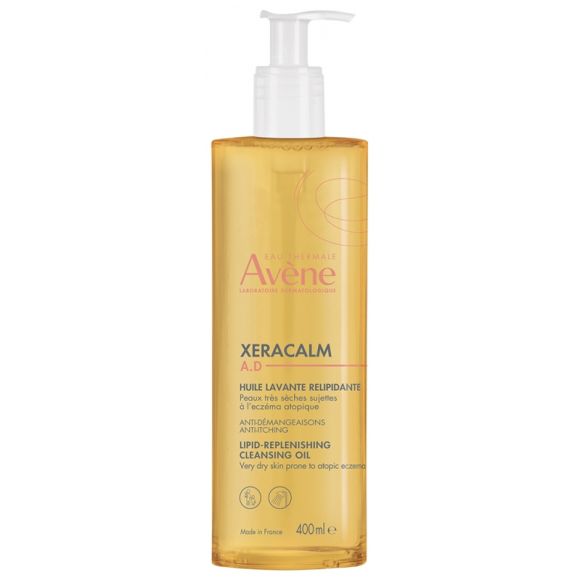 XeraCalm A.D rückfettendes Reinigungsöl Avène - Pumpflasche mit 400 ml