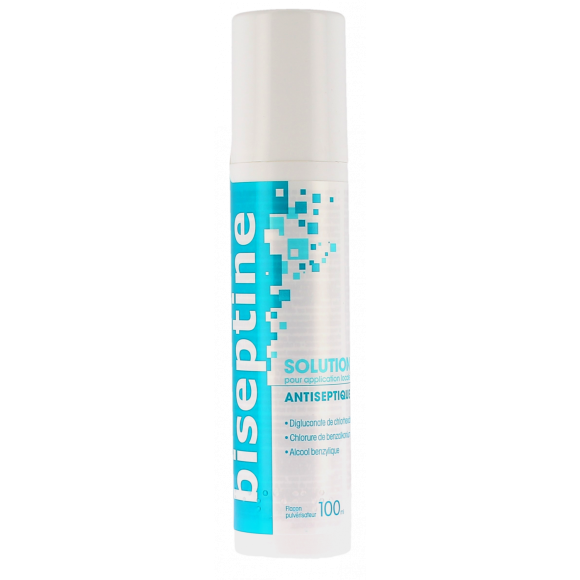 Biseptine Lösung zur lokalen Anwendung - Spray von 100 ml