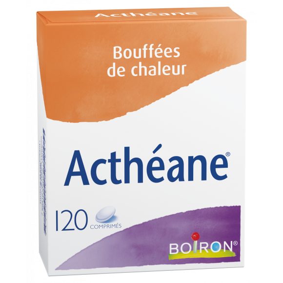 Acthéane Hitzewallungen Tabletten Boiron - Packung mit 120 Tabletten