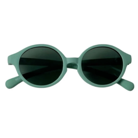 Sonnenbrille für Babys von 0-2 Jahren in Grün Mustela - ein Paar Brillen