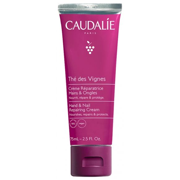 Weinbergtee Hand- und Nagelcreme Caudalie - Tube mit 75 ml