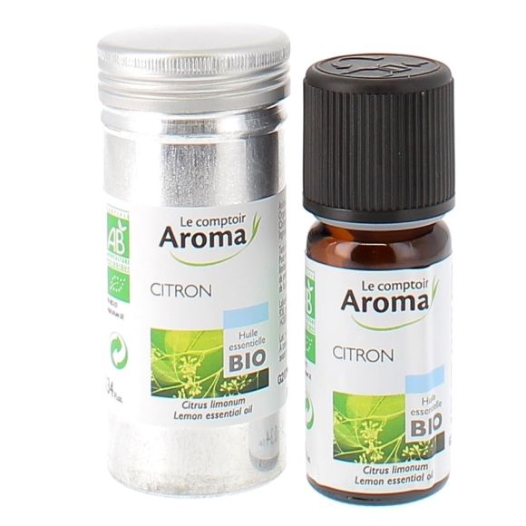 Bio-Zitronen-Ätherisches Öl Der Aroma-Laden - Flasche mit 10 ml