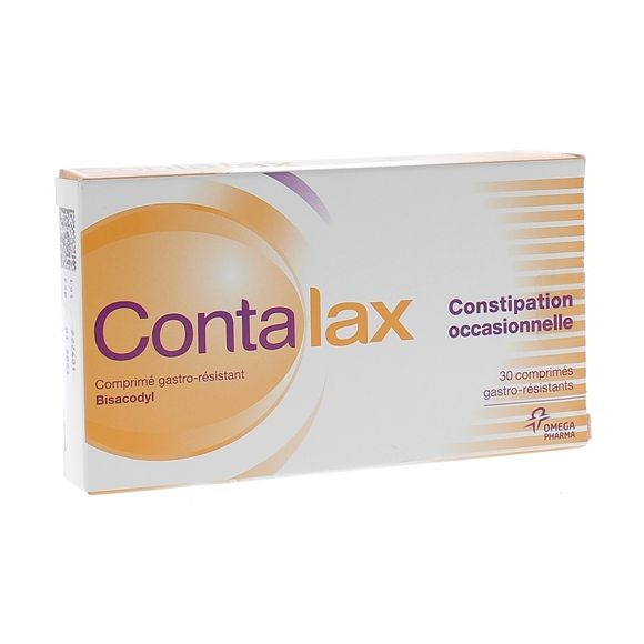 Contalax 5 mg magensaftresistente Tabletten - Packung mit 30 Tabletten