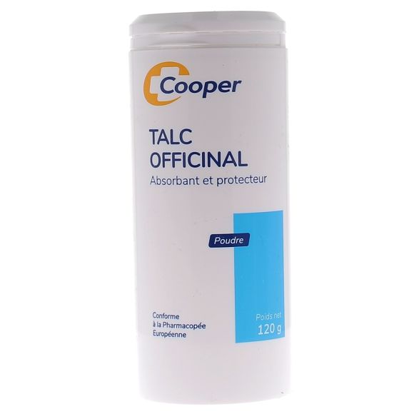 Babysoin Talc officinal Cooper - Flasche mit Puder von 120g