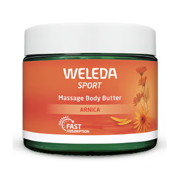 Massage-Bodybutter Weleda Sport - 150 ml Topf