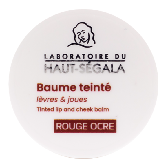 Tönende Lippen- und Wangenbalsam rotocker Haut-Ségala - 9g Tiegel