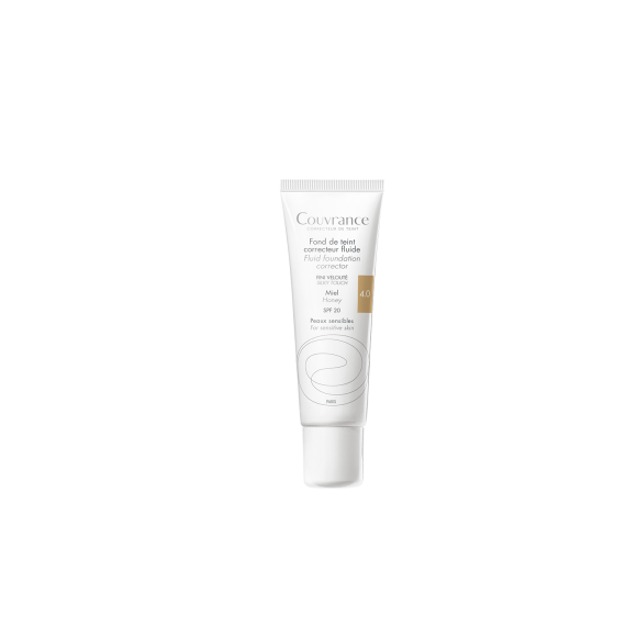 Deckkraft flüssige Korrektur-Foundation Honig 4.0 Avène - Tube mit 30 ml