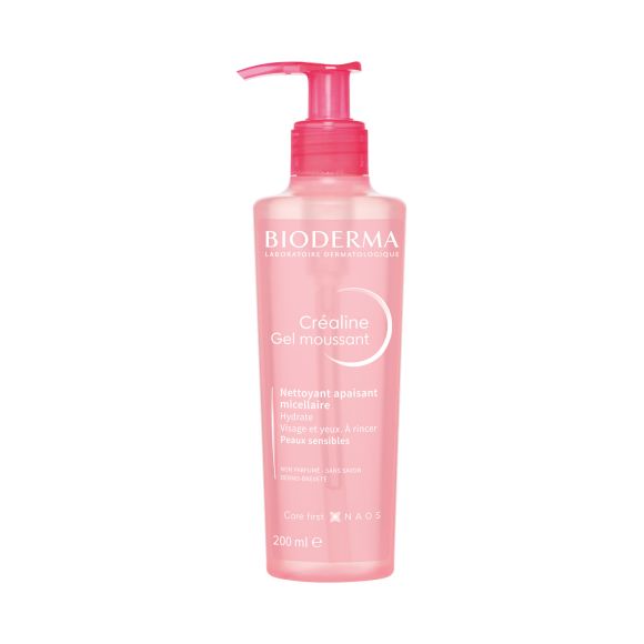 Créaline schäumendes Gel Bioderma - Pumpflasche mit 200 ml