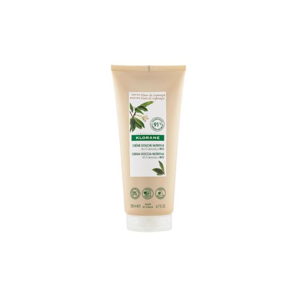 Nährende Duschcreme mit Bio-Cupuaçu Fleur de Cupuaçu Klorane - Tube mit 200 ml