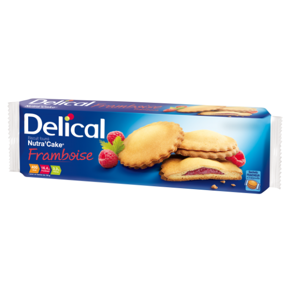 Delical Nutra Cake Himbeere - 3 Beutel à 35g