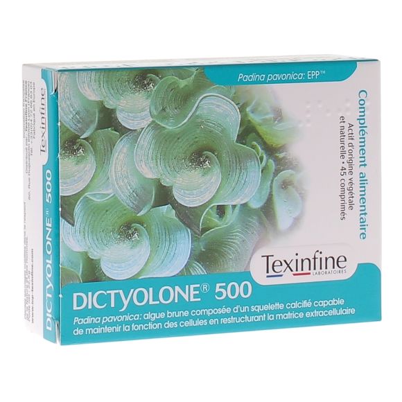 Dictyolone 500 Icp Texinfine - Packung mit 45 Tabletten