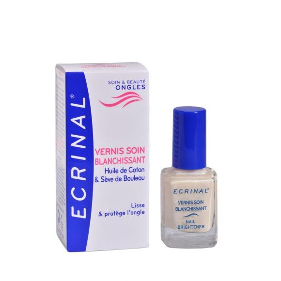 Ecrinal Whitening Care Nail Polish - 10 ml bottle