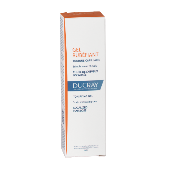 Gel rubefacient gegen lokalen Haarausfall Ducray - Tube mit 30 ml