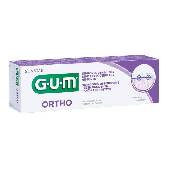 Gum Ortho Gel Zahnpasta - Tube mit 75 ml