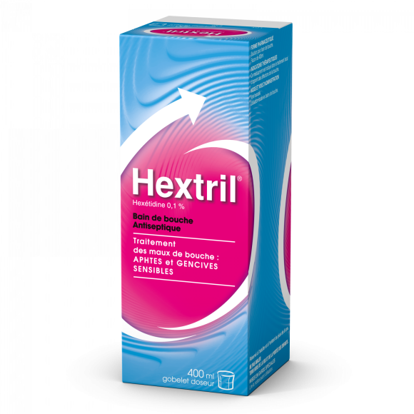 Hextril Mundspülung - Flasche mit 400 ml