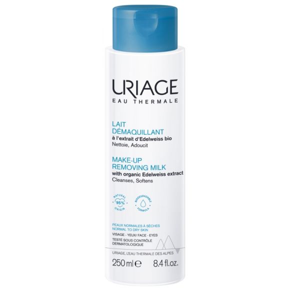 Gesicht und Augen Make-up Entferner Milch Uriage - Flasche mit 250 ml