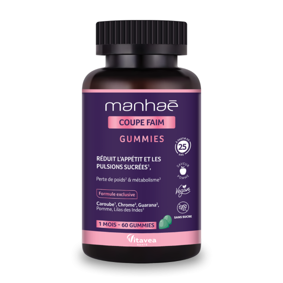 Manhaé Appetitzügler Vitavea - 60 Gummies Dose