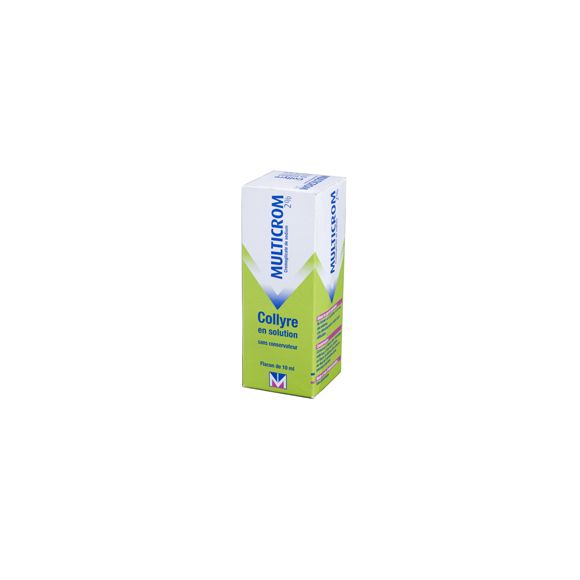 Multicrom 2% Augentropfen in Lösung - Flasche mit 10 ml